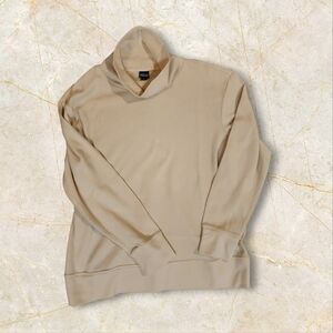 Patagonia Cream Funnel Neck Sweater